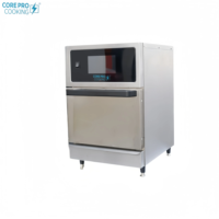 Four rapide intelligent à haute vitesse pour usage commercial |   Four à micro-ondes à convection pour comptoir, avec commande tactile et écran LED, idéal pour la pâtisserie
