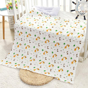 Selimut Bayi Swaddle Organik Katun Muslin 6 Lapis 400TC yang Dapat Disesuaikan, Ramah Kulit, dan Sekali Pakai - Product Image 5