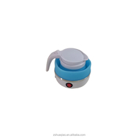 Chauffe-eau pliable de voyage Mini eau chaude pour bouilloire pliante multifonctionnelle portative de ménage de cruche de Silicone