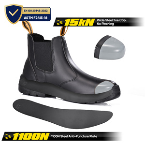 BactiVoid Chaussures de sécurité approuvées par <span class=keywords><strong>la</strong></span> CSA pour les travailleurs canadiens <span class=keywords><strong>Bottes</strong></span> à bout d'acier - Product Image 2