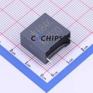 Condensador de película de polipropileno (CBB) KPS684K2B6AS6035A1, componente de montaje en orificio (THT), paso de 15 mm, 680 nF, 10 %, 520 V - Product Image 1