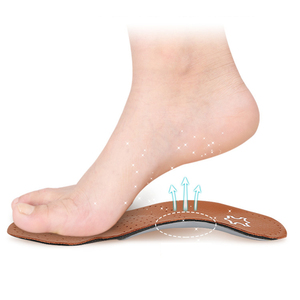 Plantare piede piatto uomo di alta qualità <span class=keywords><strong>in</strong></span> pelle ortopedica plantari <span class=keywords><strong>per</strong></span> la scarpa ortotico arco di supporto - Product Image 2