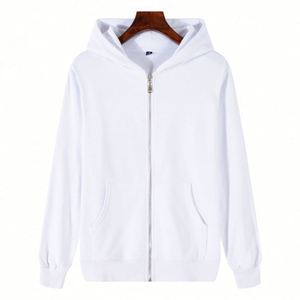 เสื้อฮู้ดซิปผู้ชายขายส่ง พิมพ์ลายปักตามสั่ง ซิปเต็มตัว - Product Image 3