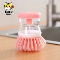 Gadgets de cuisine TGYW, outil de nettoyage innovant, articles de cuisine, petit produit, nouvelle technologie, maison intelligente, brosses rondes en plastique pour la cuisine