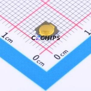 TD-1198SP-160 Tactile Switch SMD Switch Single Pole Single Throw Round Button 1.6N Vertical Mount - Product Image 1