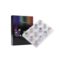 Nouveau Accepter Logo personnalisé Animal marin imprimé éclairer glaçon Led clignotant glaçons bébé douche pour décorations Bar Club fête