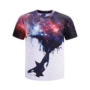 Gahumi Chemise imprimée en 3D de haute qualité T-Shirt imprimé personnalisé Impression numérique par sublimation T-shirt à manches courtes grande taille - Product Image 4