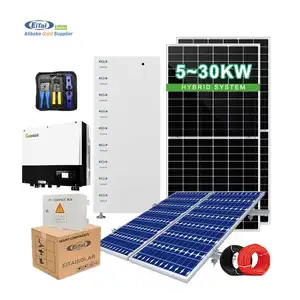 Eitai Bán hàng giá cả hợp lý năng lượng mặt trời nhà hệ thống máy phát điện 10000 Wát 20kW với điện áp cao pin lithium lai
