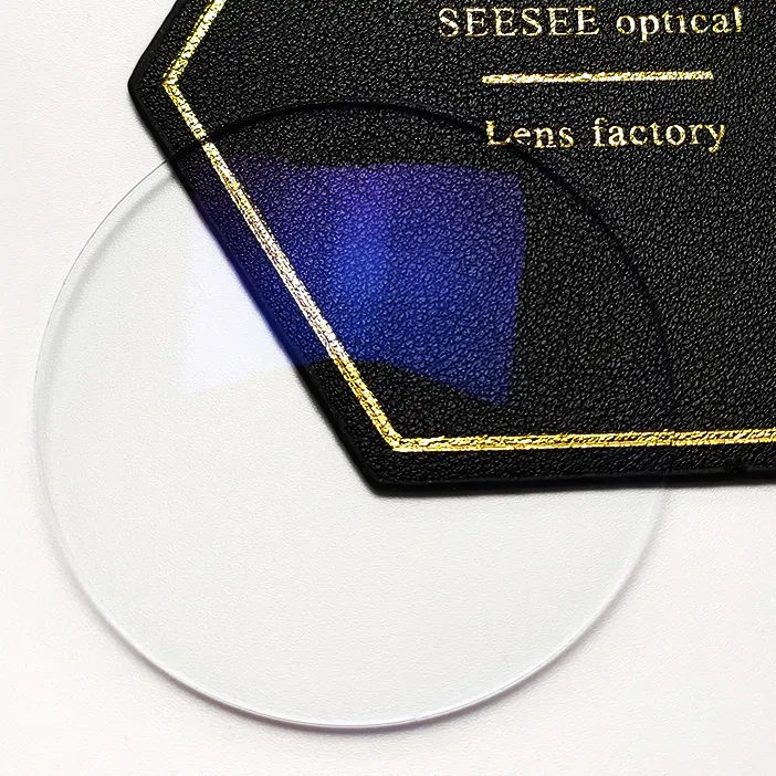 Fabricants Lentilles optiques 1.56 Lentille anti-lumière bleue Lentilles à vision unique Uv420 à coupe bleue