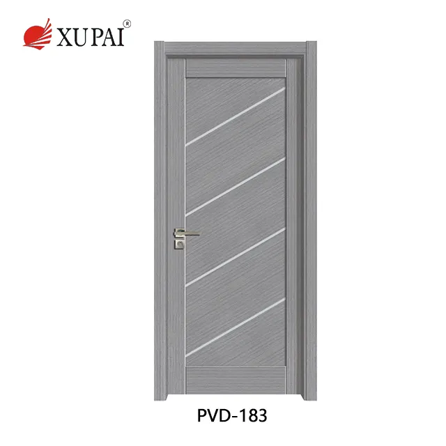 Offre Spéciale porte intérieure en pvc mdf pvc porte porte pliante en pvc