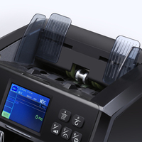 Compteur de billets professionnel avec fonction CIS, vitesse de comptage de 900 pièces/min, détection UV, certifié ROHS, tri automatique, multi-devises, PST