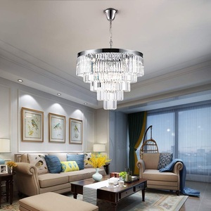 Đèn Chùm Pha Lê Hiện Đại 5 Tầng Sang Trọng Đèn Chùm Treo Hiện Đại Đèn Trần Đèn Cố Định - Product Image 3