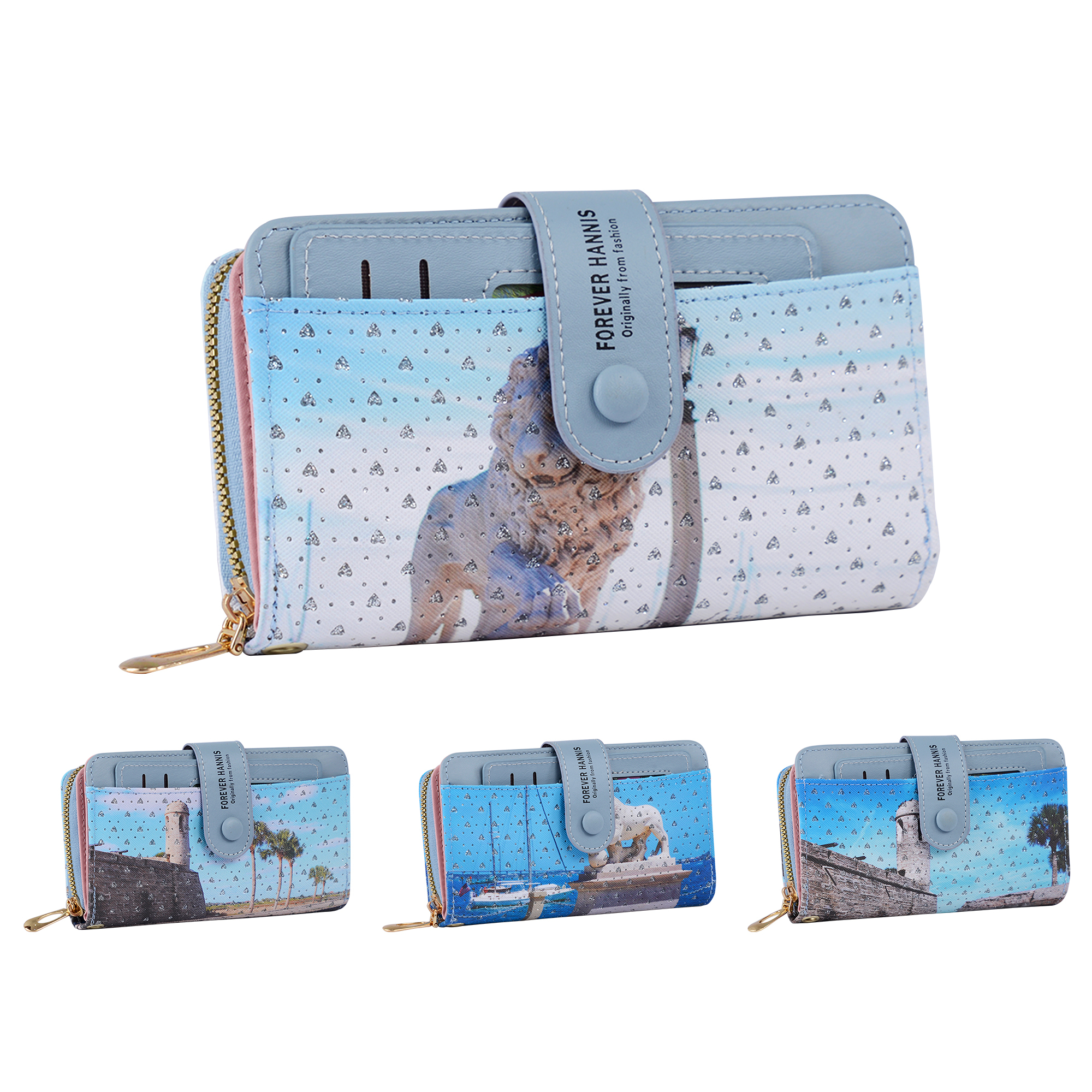 Customizable PU Leather Passport Purse