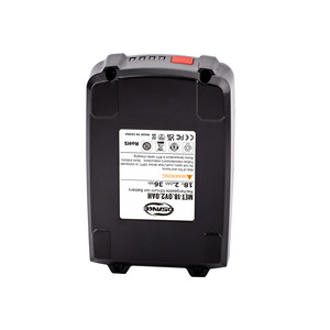 Thay thế 2Ah pin lithium-ion với chỉ số LED có thể sạc lại không dây 18V công cụ điện Pin cho metafos - Product Image 5