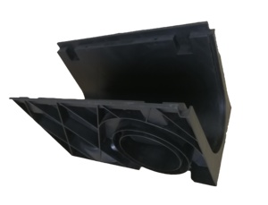 รางระบายน้ำพลาสติกสำเร็จรูปทรงตัวยูพร้อมฝาปิดแบบเปลี่ยนได้ - Product Image 1