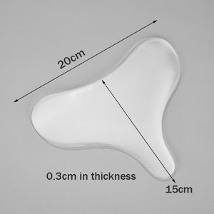 Grado médico 100% prevenir las arrugas parches cómodo seguro libre de crueldad reutilizable T forma de pecho de silicona importa almohadillas - Product Image 2