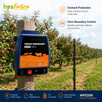 Chargeur de clôture électrique HPSFENCE ODM OEM HPSFENCE350 12V 3.5J IPX6 à fixation sur poteau pour périmètre agricole