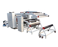 Machine chaude de stratification de fonte pour le tissu au tissu.