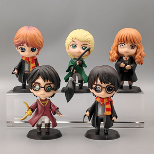 5pcs Personnages d'Anime: Magical Academy <span class=keywords><strong>Hermione</strong></span> Granger Ron Weasley Figurines Poupées pour Jeu de Collection - Product Image 1