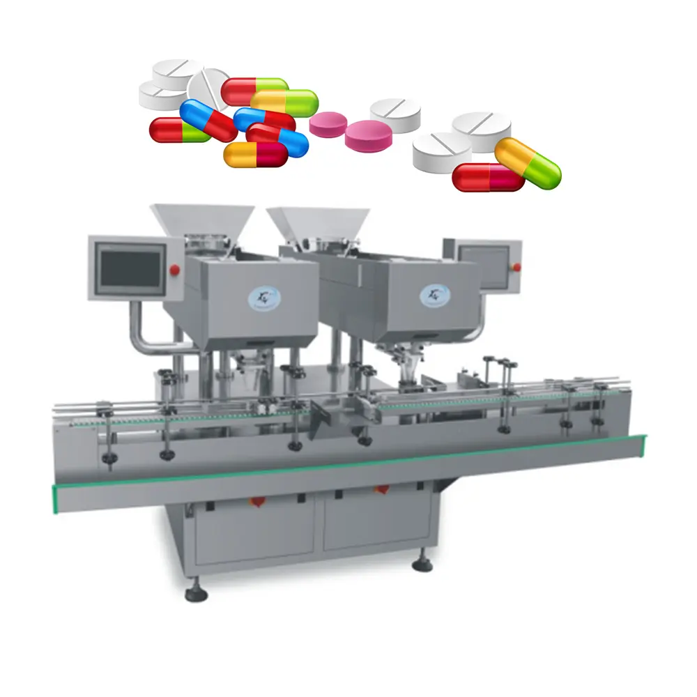 Precio de fábrica automático 16 canales Candy Gummy Capsule Tablet Contador Máquina contadora