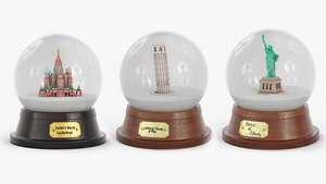 Pyramide personnalisée de Cheops Souvenir Snow Globe City Water Globe - Product Image 4