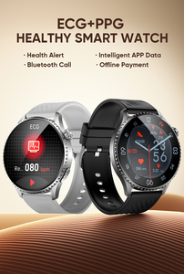 Reloj Inteligente Sourcingark con Esfera Redonda AMOLED, Llamadas por BT, Monitor de Frecuencia Cardíaca, Presión Arterial, Monitor de Salud con Alerta SOS MT800 - Product Image 5