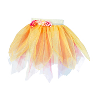 Accessoire Aile de Papillon Jupe Tutu en Tulle Costume de Fée pour Enfants pour Spectacle Scénique 100% Polyester Personnalisable