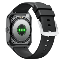 Montre connectée MT61 ultra-fine 7,5 mm, écran AMOLED incurvé carré de 1,96 pouce, application Fitcloudpro, appel Bluetooth, bouton rotatif