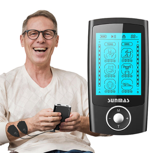 Tens Unit Body Massager Stimulateur musculaire Soulagement de la douleur Appareil de physiothérapie Masseur d'impulsions à haute fréquence