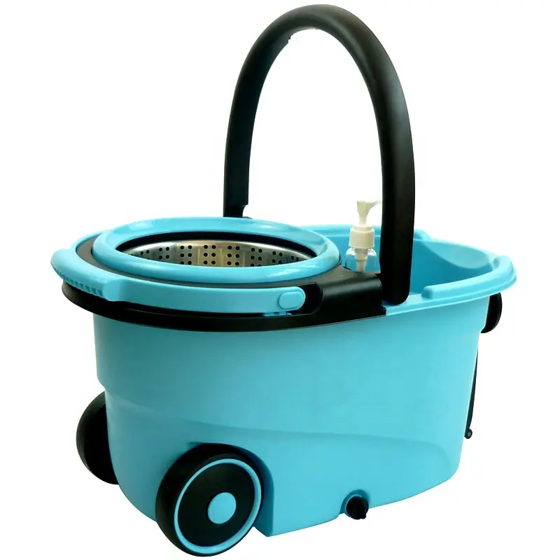 Good Quality Plastic 360 Spin Twist Mop Bucket wih 360 Rotating Mop Stick