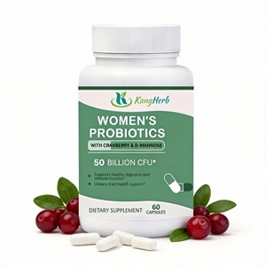 Probióticos OEM CFU con 50 mil millones de UFC, Bacterias Vivas, Prebióticos Naturales, Apoya la Flora Saludable en Mujeres Adultas, Cápsulas Probióticas - Product Image 2