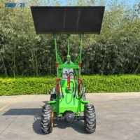 Minipala Gommata Elettrica YGZG 4x4 con Pneumatici a Spina di Pesce 500-12, Camion per Movimentazione a Basse Emissioni