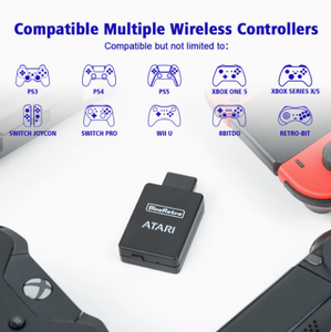 อะแดปเตอร์แปลงคอนโทรลเลอร์ไร้สายบลูทูธ BlueRetro สำหรับ <span class=keywords><strong>Atari</strong></span> <span class=keywords><strong>2600</strong></span> - Product Image 1