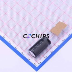 Condensateur électrolytique en aluminium à montage traversant UVZ2A221MHD1TO, montage traversant, D12.5xL25mm 220uF 20% 100V 440mA-120Hz - Product Image 2