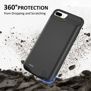 Étui de batterie 10000 mAh pour <span class=keywords><strong>iPhone</strong></span> 6 Plus <span class=keywords><strong>6s</strong></span> Plus 7 Plus 6 7 8 Plus, <span class=keywords><strong>chargeur</strong></span> de batterie, étui de batterie externe pour <span class=keywords><strong>iPhone</strong></span> 6 Plus 5,5 pouces - Product Image 5