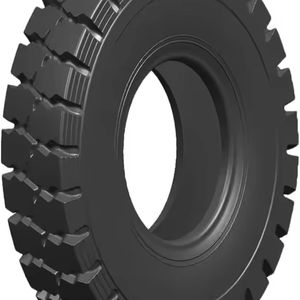 दो 5-8 भारी शुल्क फोर्कलिफ्ट टायर 10 प्लाई ट्यूब 5.00x8 टिकाऊ औद्योगिक फोर्कलिफ्ट टायर - Product Image 2