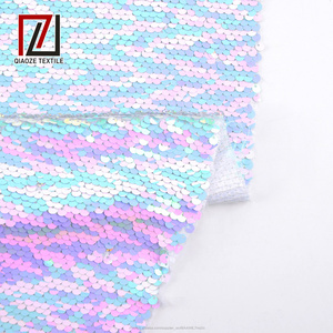 2019 fragile tulle écaille de poisson coloré paillettes tissu pakistan - Product Image 5