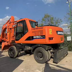 Excavadora hidráulica Doosan de segunda mano, bien conservada, Doosan, excavadora de ruedas de dos ruedas a la venta - Product Image 6