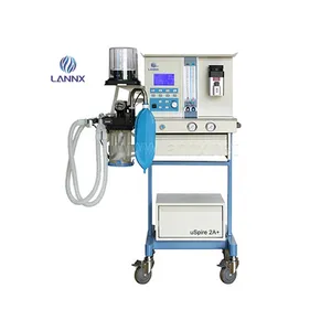 LANNX-máquina de anestesia clínica médica con evaporador para uso humano, con pantalla LCD, uSpire 2A +