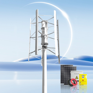 Low Noise Free Energy 220v 380v Windmill 50kw 30kw 20kw 10kw Vertical Axis Wind Generator for Home Use RX-HV 220v 380v Wind Turb - Product Image 1