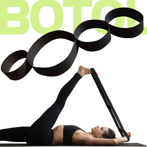 Three <b>Ring</b> And Four <b>Ring</b> Leg <b>Stretching</b> Circles Pilates Yoga Fascia Bands Rehabilitation Straps For Fitness Body Shaping Dance - Product Image 1