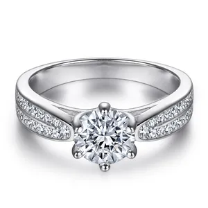 Tùy chỉnh đồ trang sức đồ trang sức mỹ Nhẫn đối với phụ nữ đồ trang sức Rose Gold S925 Sterling Silver engagement Wedding 18K bạc 925 hợp thời trang CMA