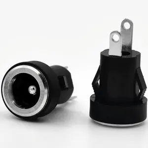 LN-DC-022B Stekker Waterdicht Vrouwelijke Jack Connector Dc Socket 5.5*2.1 5.5X2.5 55 21 25 5521 5525 mm 5.5Mm 2.1Mm 2.5Mm