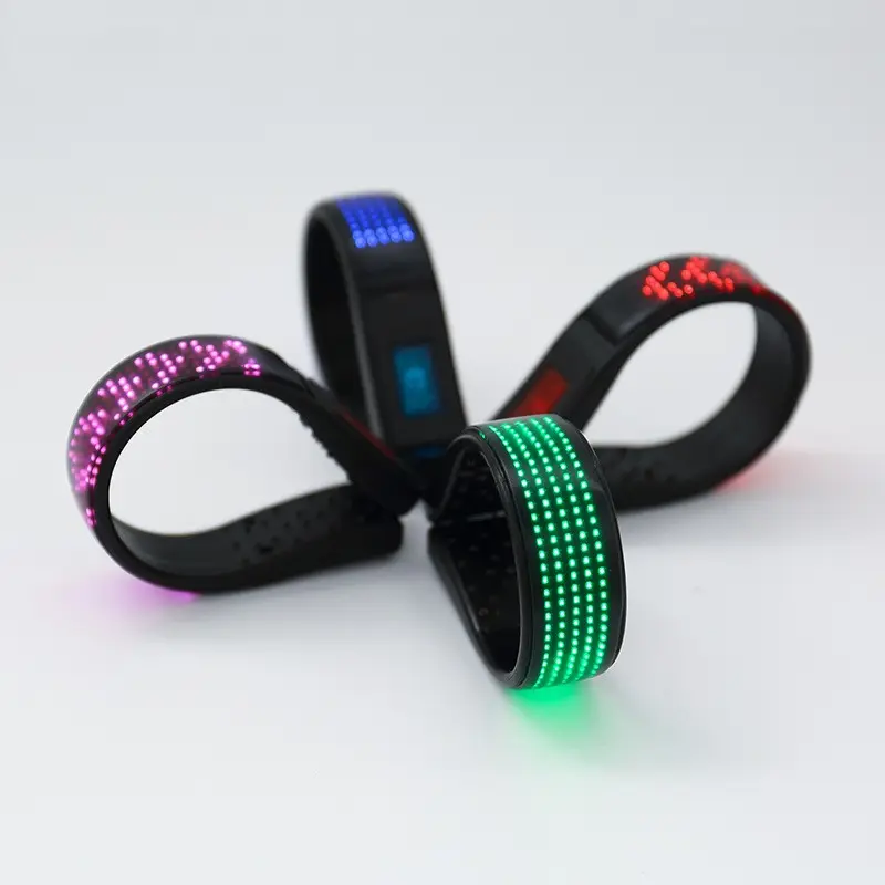 USB Rechargeable 11 Patterns Flashing Modes Safety Warning Led Shoe Clip Light for Night Running