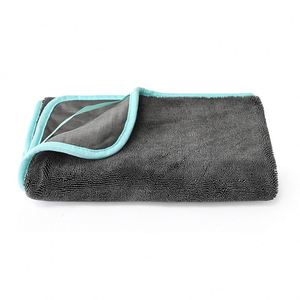 Petite serviette de séchage absorbante en microfibre à séchage rapide, tressée, conçue pour éviter de endommager la voiture - Product Image 4