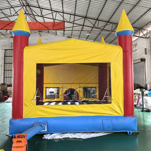 Les sorties dans l'espace de la ville d'amusement de maison de rebond gonflable commerciale de haute qualité pour les tout-petits incluent le ventilateur et les accessoires de réparation - Product Image 4