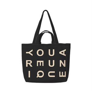 Custom logo Durable Natural Recycled Reusable Shopping Cotton Canvas Tote <b>Bag</b> With Two Handles - Product Image 4