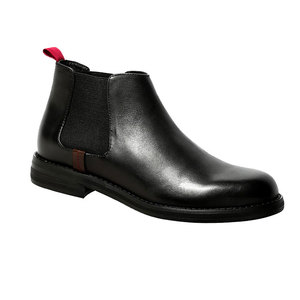 Cuero de vaca de moda madura zapatos de hombres zapatos de moda zapatos de cuero <span class=keywords><strong>real</strong></span> zapatos de la altura del tobillo bota zapato - Product Image 6