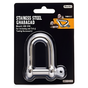 Manille droite en acier inoxydable AISI 316 pour accessoires d'ancrage et de remorquage - Product Image 2