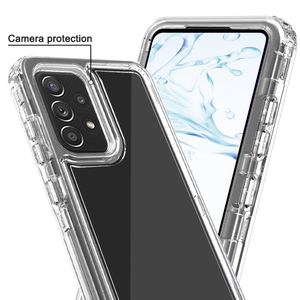 <span class=keywords><strong>Coque</strong></span> de téléphone transparente transparente pour OPPO A5 Pro 4G <span class=keywords><strong>A40</strong></span> A80 A60 A79 A59 A58 5G Combo <span class=keywords><strong>antichoc</strong></span> coloré 3 en 1 3 couches 360 couverture - Product Image 6